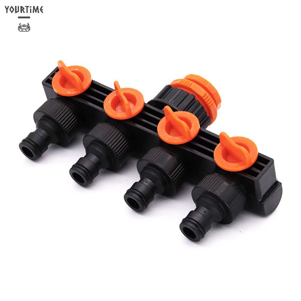Dụng Cụ Chia Ống Nước 4 Hướng Có Thể Tháo Rời Tiện Dụng Cho Sân Vườn