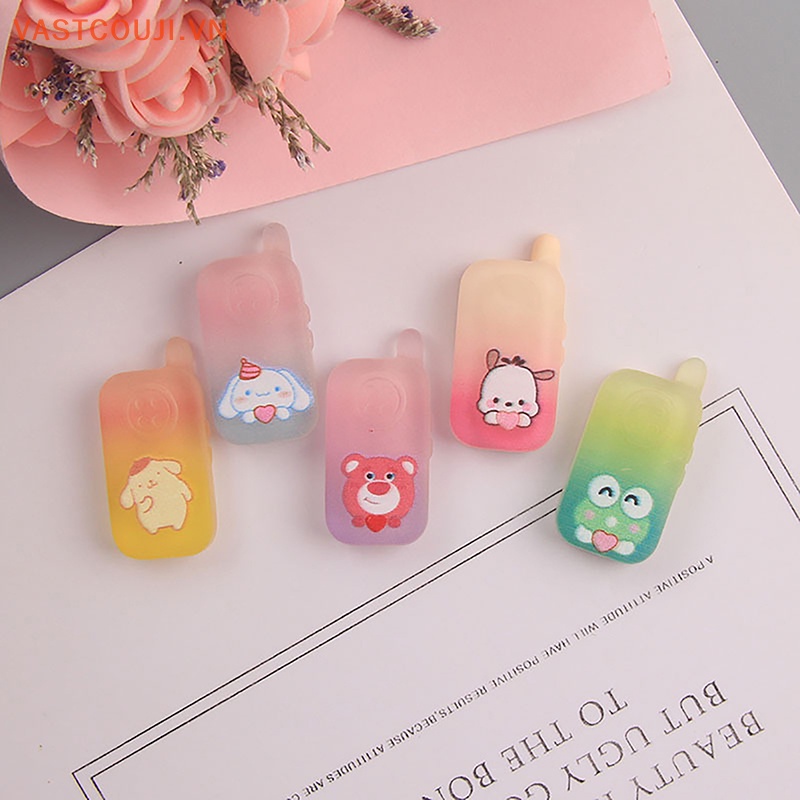 Set 10 Mô Hình Điện Thoại Di Động Đồ Chơi Cho Nhà Búp Bê