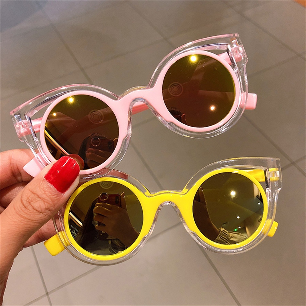 Kính Mát Phân Cực Hình Hoa / Trái Tim Dễ Thương Cho Bé