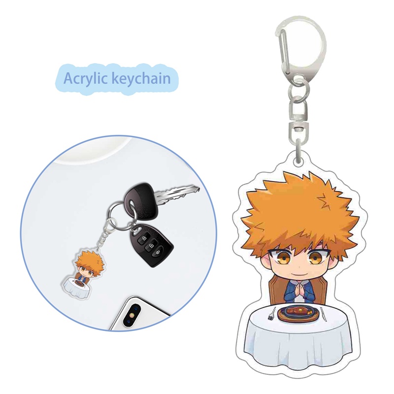 Ygt Móc Chìa Khóa Acrylic In Hình Anime Dễ Thương Cho Nữ