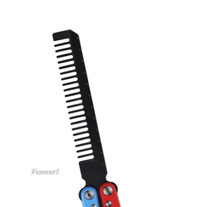Lược Gấp Chải Tóc Fenteer1 Bằng Kim Loại Dùng Trong Nhà Và Ngoài Trời
