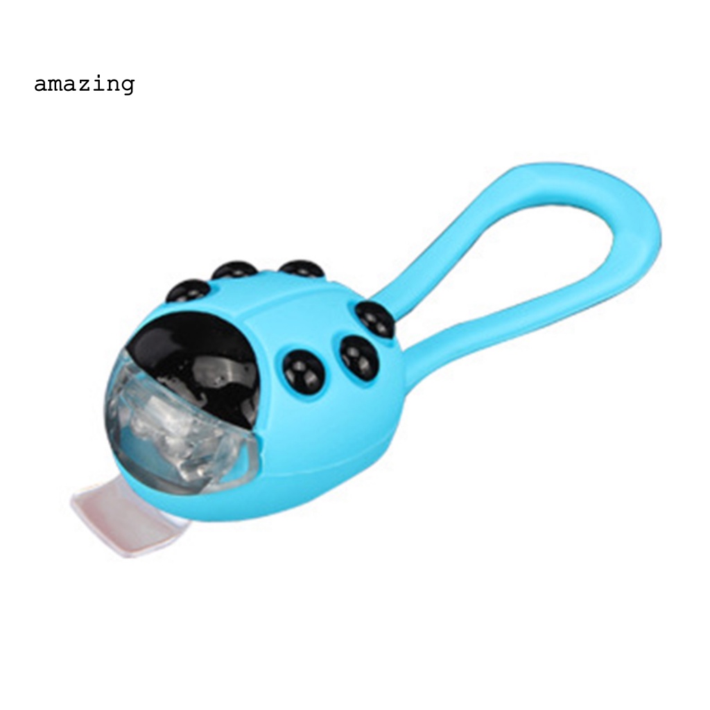 Đèn Pha Led Cảnh Báo An Toàn Hình Bọ Rùa Cho Xe Đạp Scooter