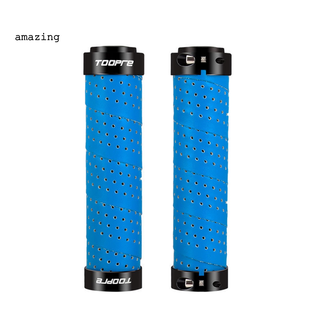 1 Bộ Vỏ Bọc Tay Lái Xe Đạp Chống Sốc / Mưa / Trượt Có Lỗ Cắm Thoáng Khí