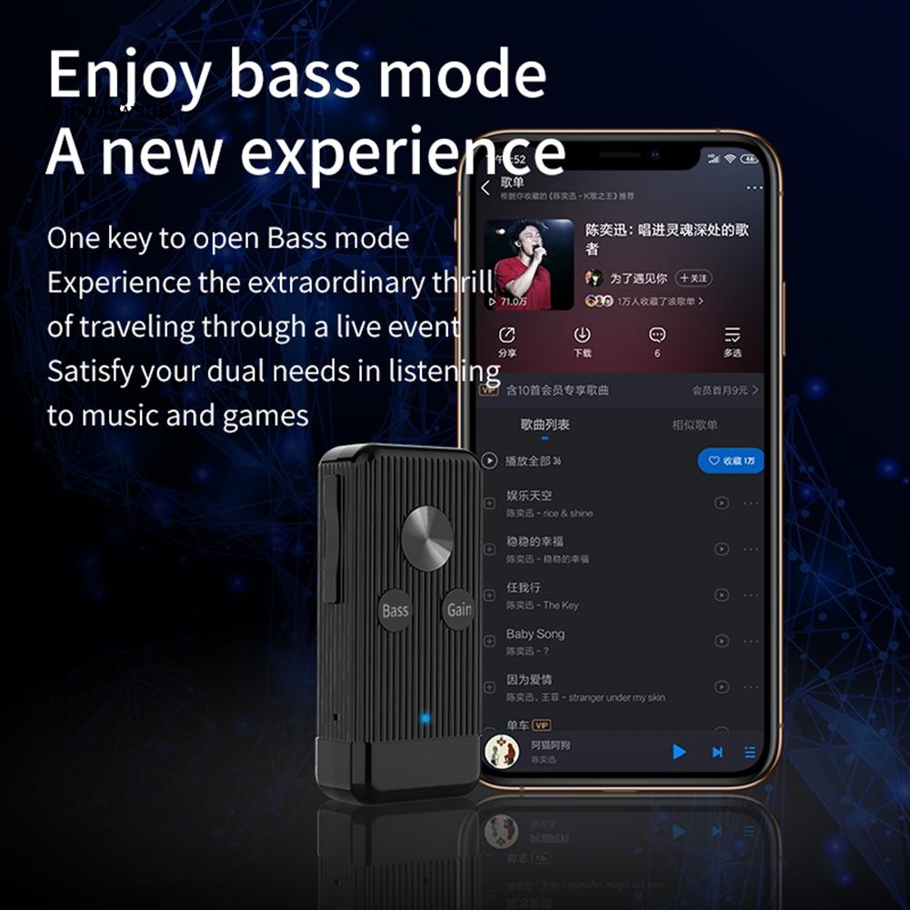 Thiết Bị Nhận Tín Hiệu Âm Thanh Bluetooth 5.0 EDR X8 Di Động Tiện Dụng Cho Xe Hơi