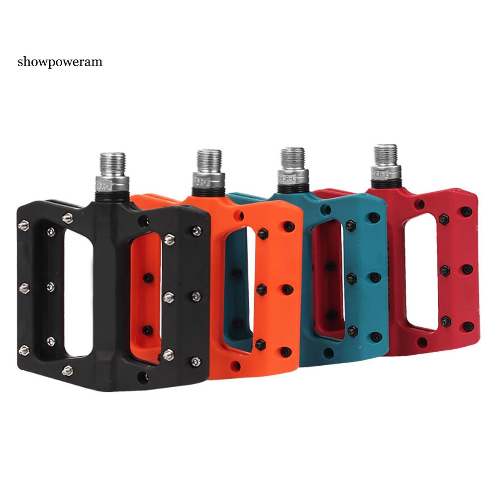 1 Cặp Bàn Đạp Phẳng Chống Trượt Cho Xe Đạp Leo Núi MTB