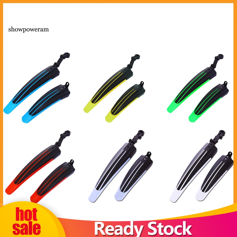 1 Cặp Dè Chắn Bùn Trước Và Sau Bằng Nhựa Cho Xe Đạp Leo Núi MTB