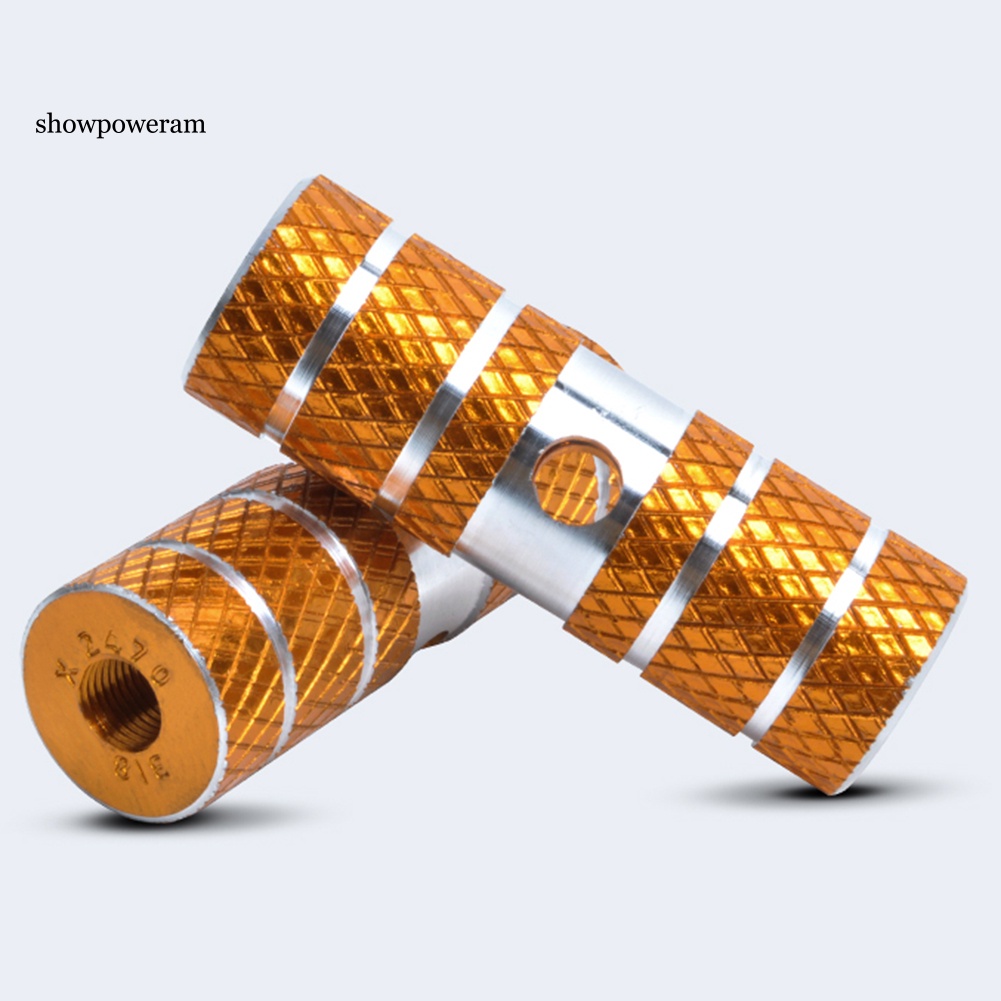 1 Cặp Bàn Đạp Xe Đạp Leo Núi Bằng Hợp Kim Nhôm Hình Trụ