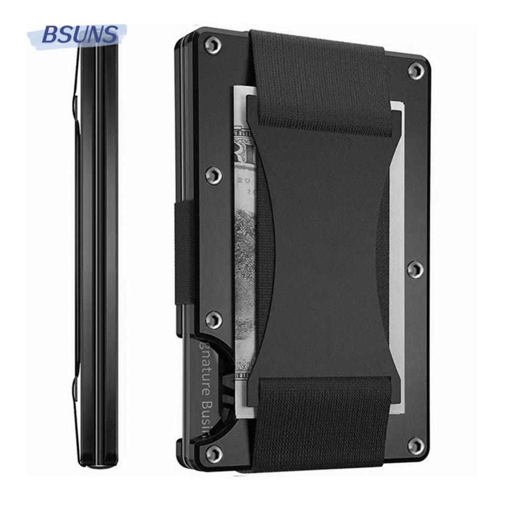 Ví Đựng Thẻ Tín Dụng Bằng Hợp Kim Nhôm RFID Giá Đỡ