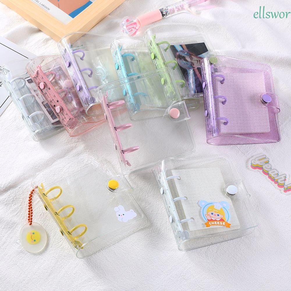 Elsworth Bìa Sổ Tay Mini Trong Suốt Lấp Lánh