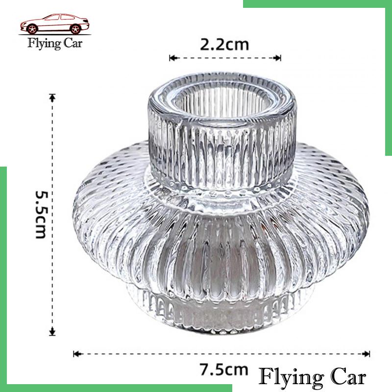 Giá Đỡ Nến Bằng Thủy Tinh Dùng Trang Trí Tiệc Tùng / Nhà Thờ Lzdjfmy2