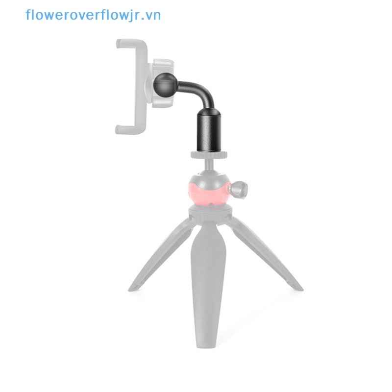 Giá Đỡ Chuyển Đổi Đầu Bi 17mm Sang Ốc Vít 1 / 4 "Bằng Hợp Kim Nhôm Cho Tripod HOT