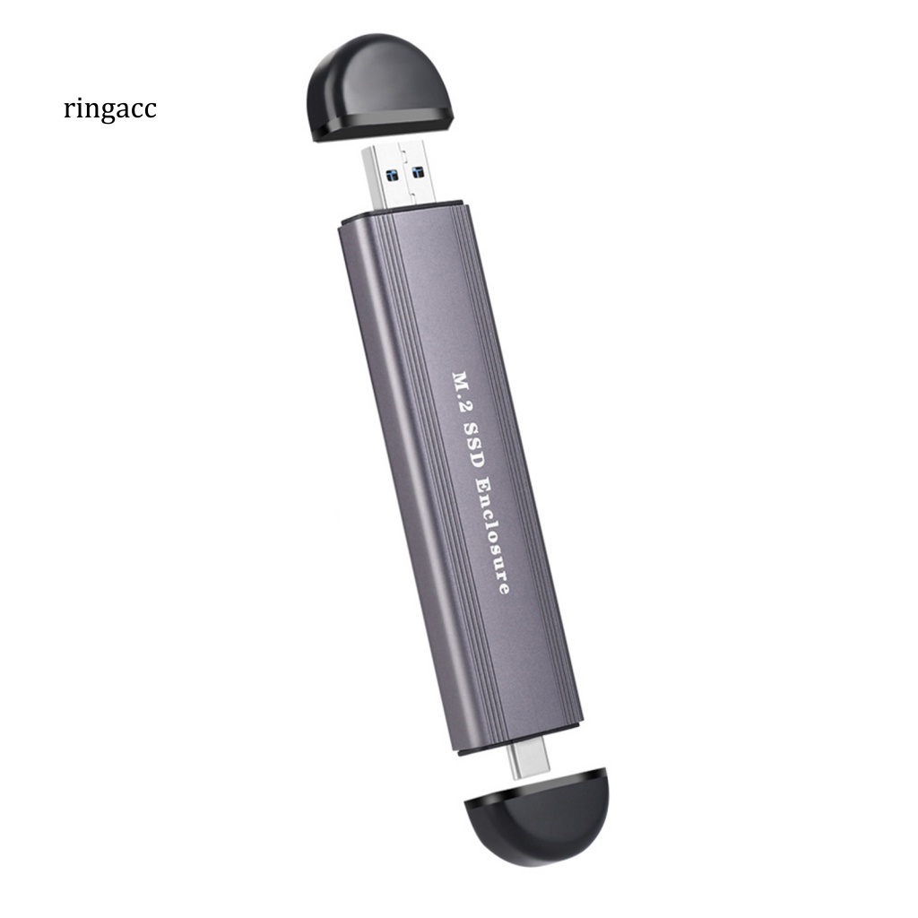 Hộp Ổ Cứng 10Gbps Cổng Type-C USB 3.1 Sang M.2 NVMe / SATA Tốc Độ Cao