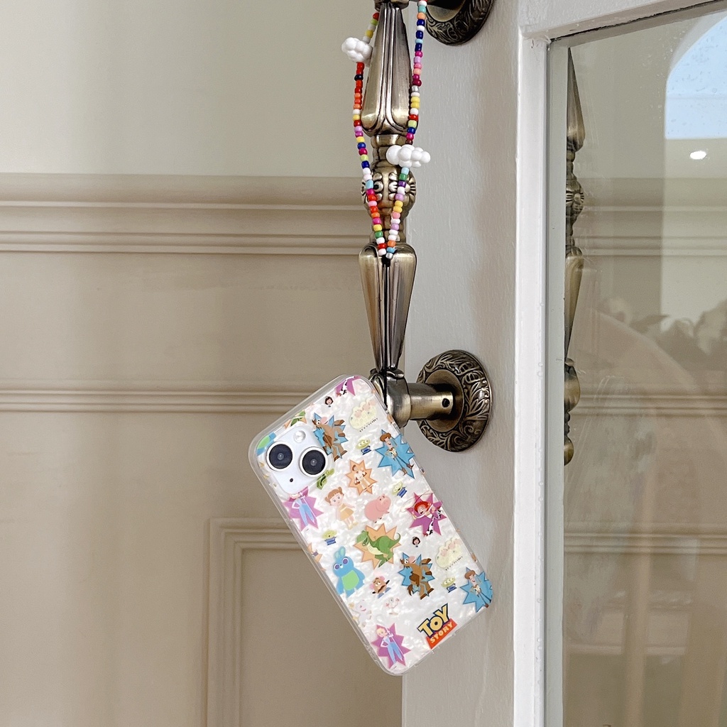 Ốp Điện Thoại TPU Mềm Trong Suốt Hai Mặt Họa Tiết Hoạt Hình Toy Story Cho iPhone 11 13 12 14 Pro Max