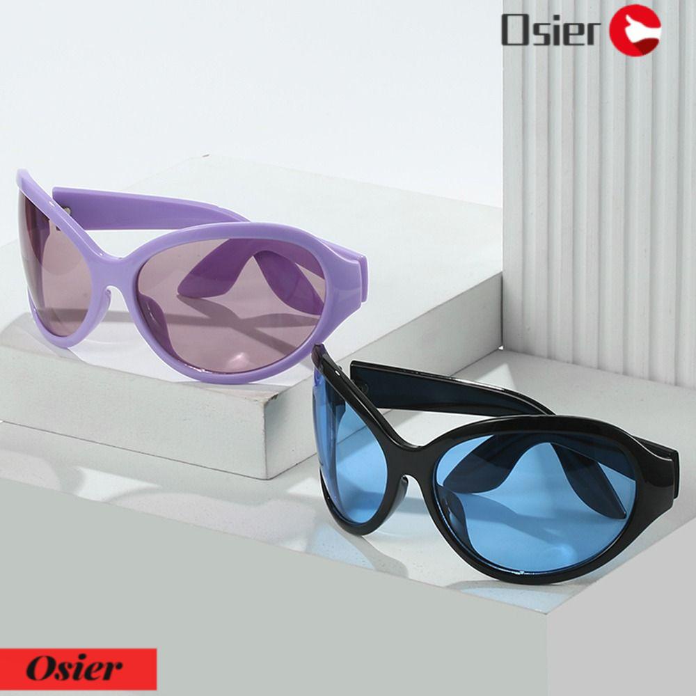 Kính Mát Thời Trang Hip Hop Y2K Cỡ Lớn Cho Nữ OSIER1