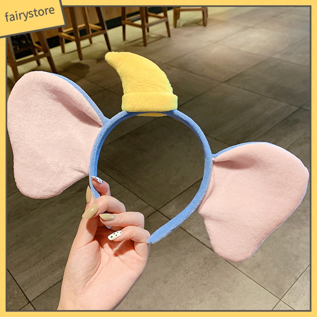 Băng Đô Tai Voi Dễ Thương Dùng Rửa Mặt / Trang Điểm