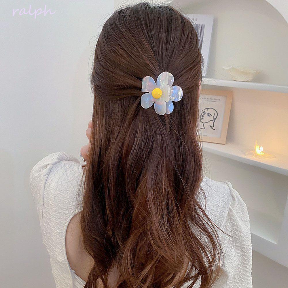 Kẹp Tóc Hình Hoa / Cá Mập Dễ Thương Phong Cách Hàn Quốc Cho Nữ
