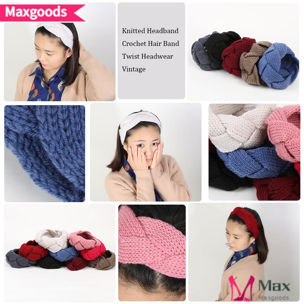 Băng Đô Dệt Kim Thời Trang Ấm Áp