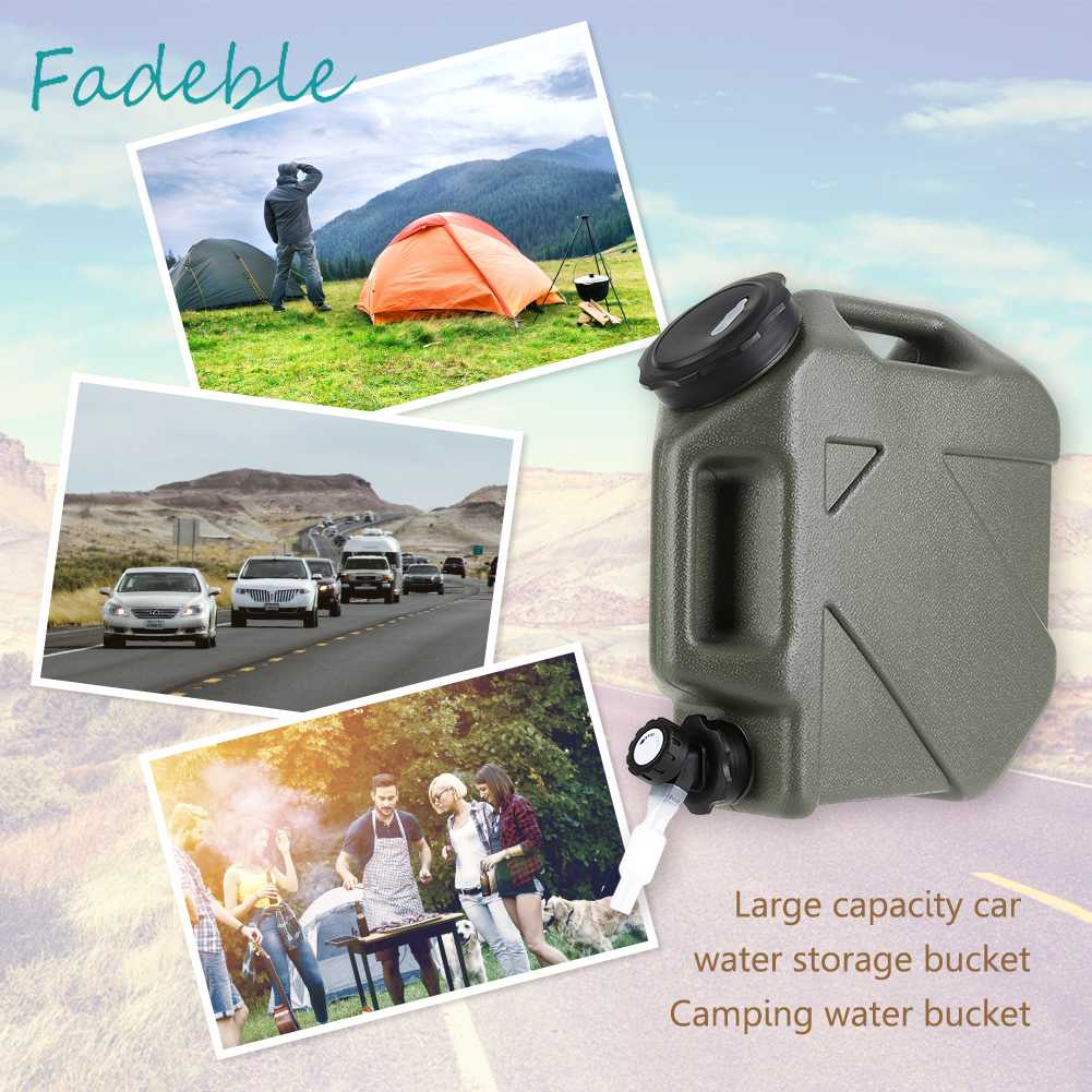 Bình Nước 10L Kèm Vòi Tiện Dụng Cho Hoạt Động Ngoài Trời