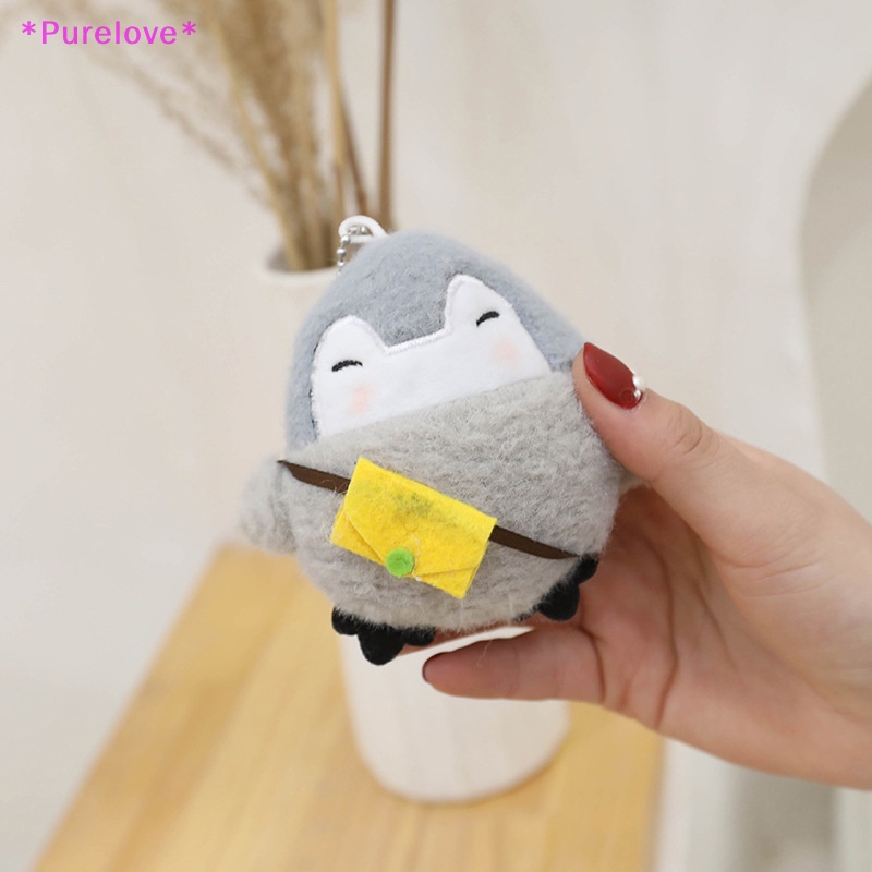 Móc Khóa Hình Chim Cánh Cụt Nhồi Bông Đáng Yêu Dành Cho Trẻ Mới