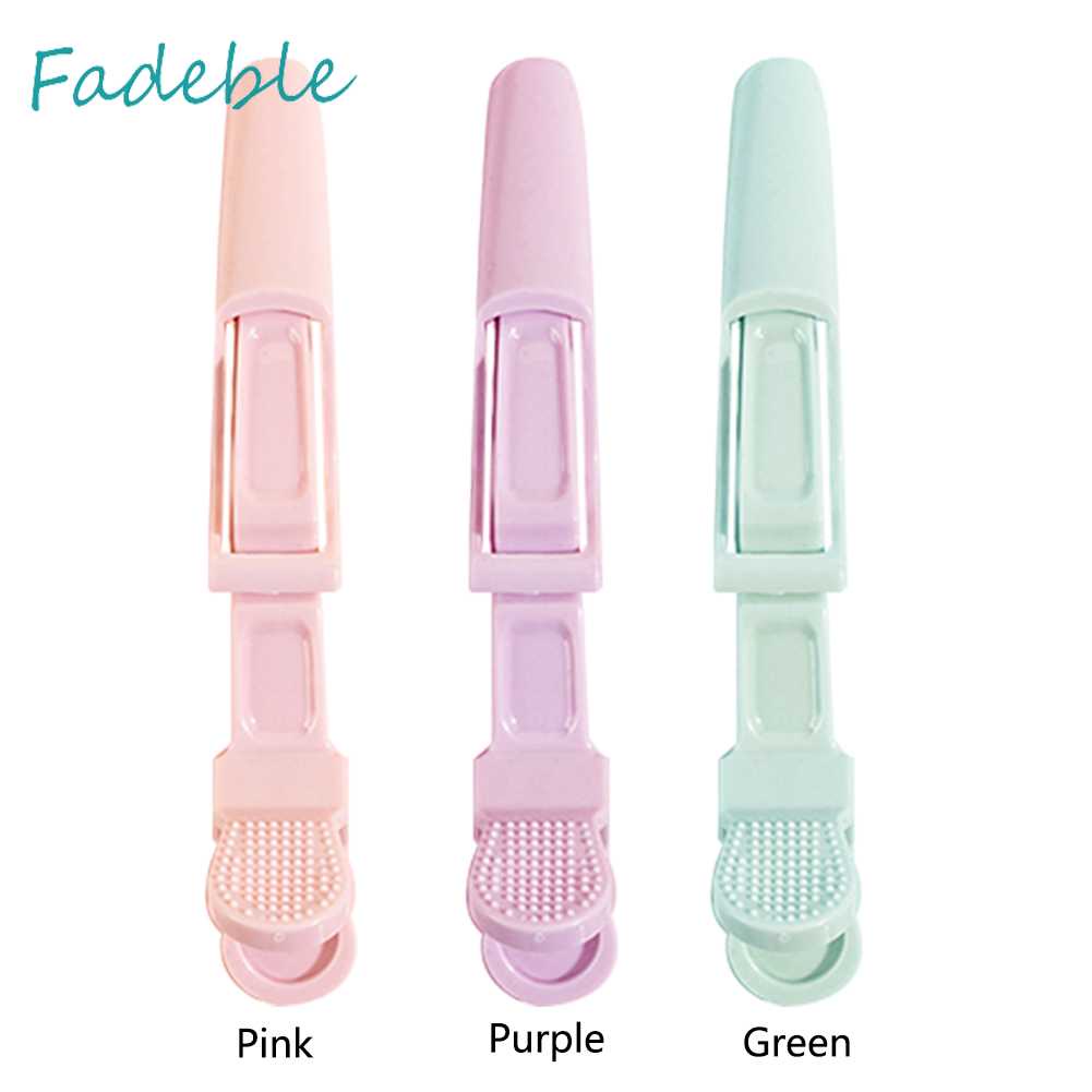 Kẹp Tóc Cá Sấu Bằng Nhựa Bền Thiết Kế Lò Xo Đôi Tạo Kiểu Tóc