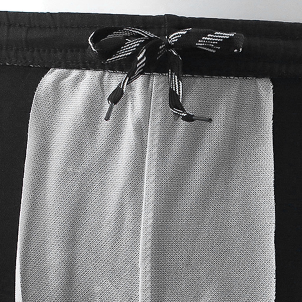 Quần Bơi Nam Dáng Đùi Chất Vải Co Giãn Form Ôm Body