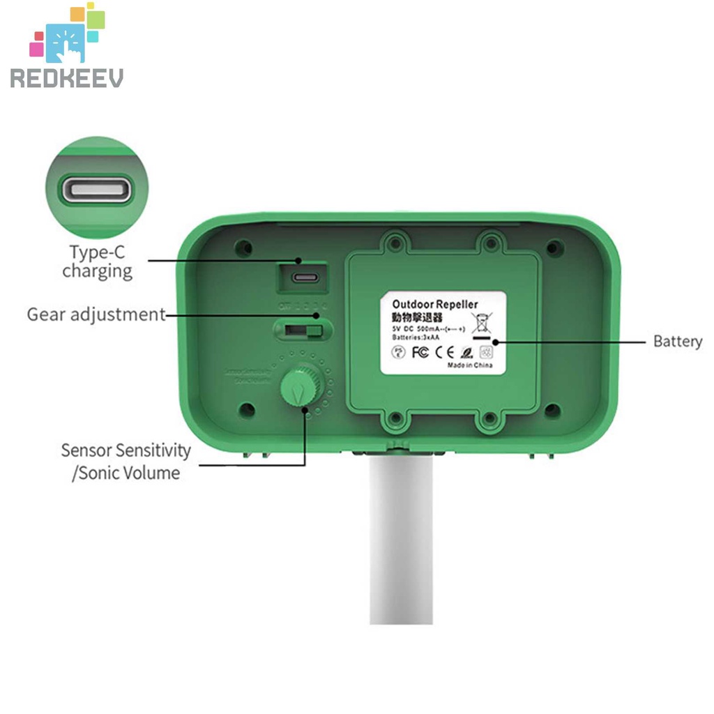 Thiết Bị Đuổi Chuột Bằng Sóng Siêu Âm IP66