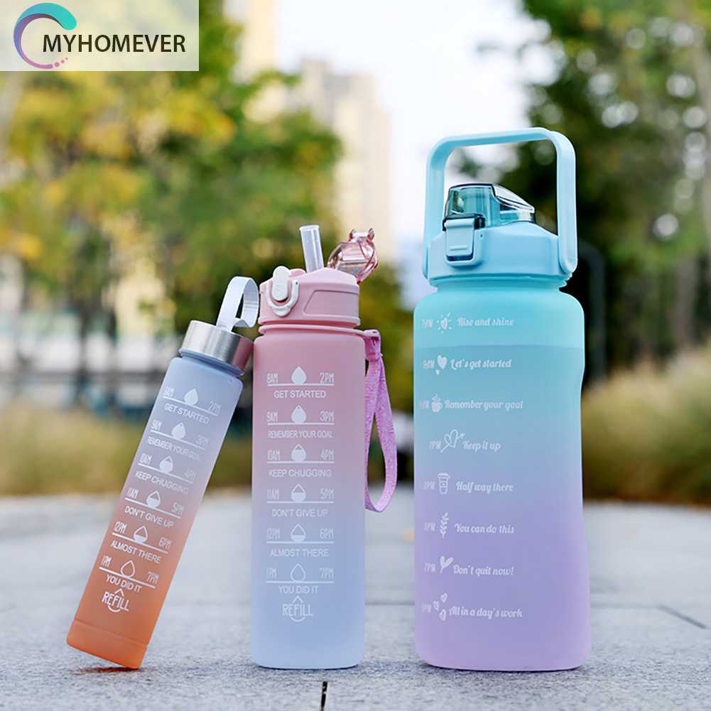 Set 3 Bình Nước Nhựa Có Thể Tái Sử Dụng