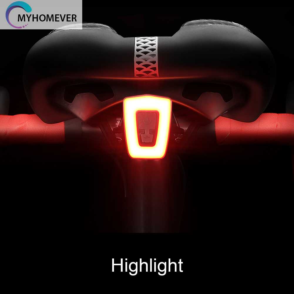 Đèn LED 400mAh 9 Chế Độ Cho Xe Đạp MTB Màu Đen