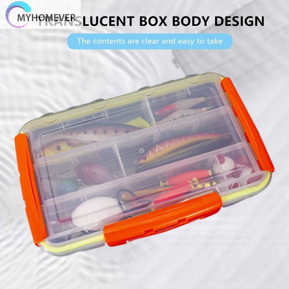 Hộp Đựng Mồi Câu Cá Bằng Nhựa PP Nhiều Ngăn Tiện Dụng