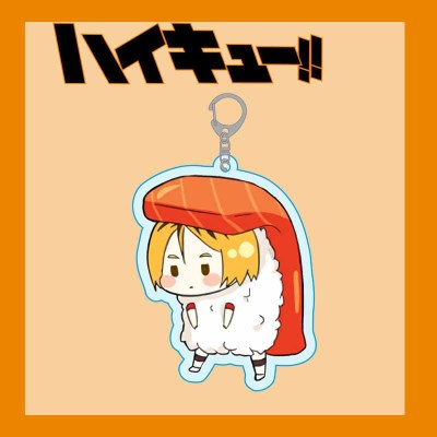Móc Khóa Acrylic Hình Sushi Dễ Thương Dùng Để Trang Trí