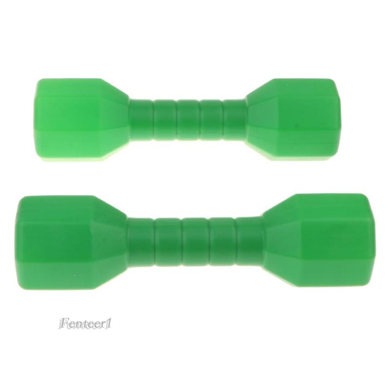 1 Cặp Tạ Tay Đồ Chơi Trọng Lượng Nhẹ Màu Đỏ Dành Cho Trẻ Em (Fenteer1]