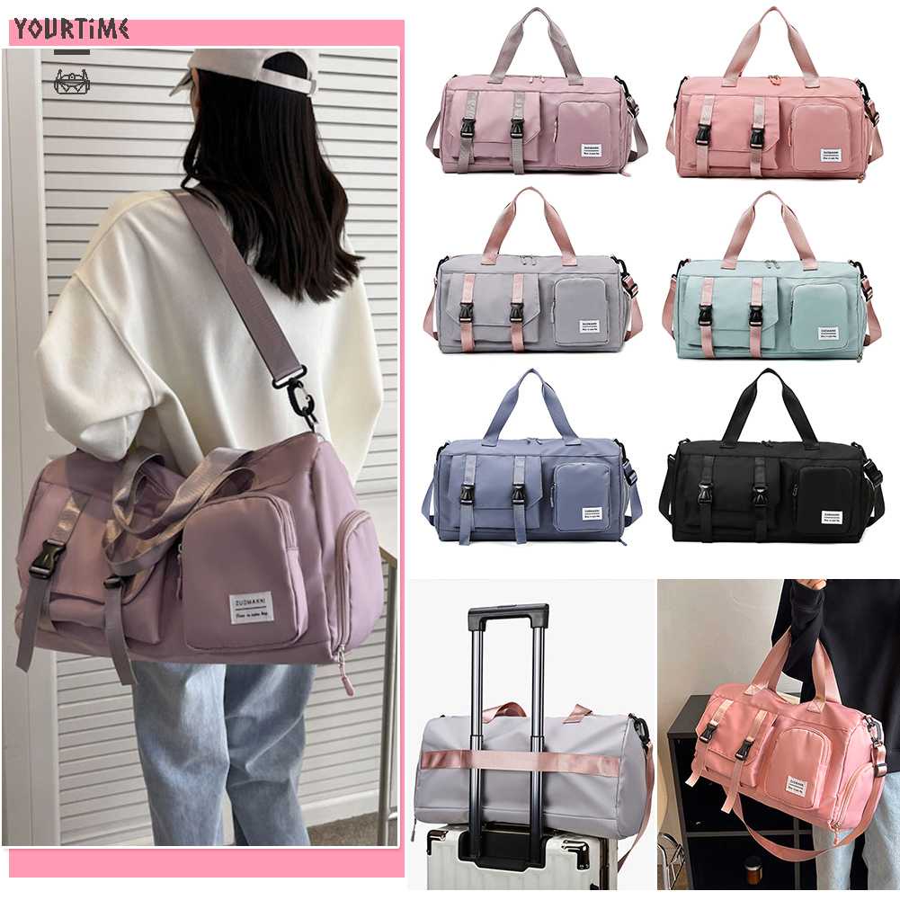 Túi Đựng Đồ Tập Thể Thao Sức Chứa Lớn Chia Ngăn Khô / Ướt Tiện Dụng Cho Nam Và