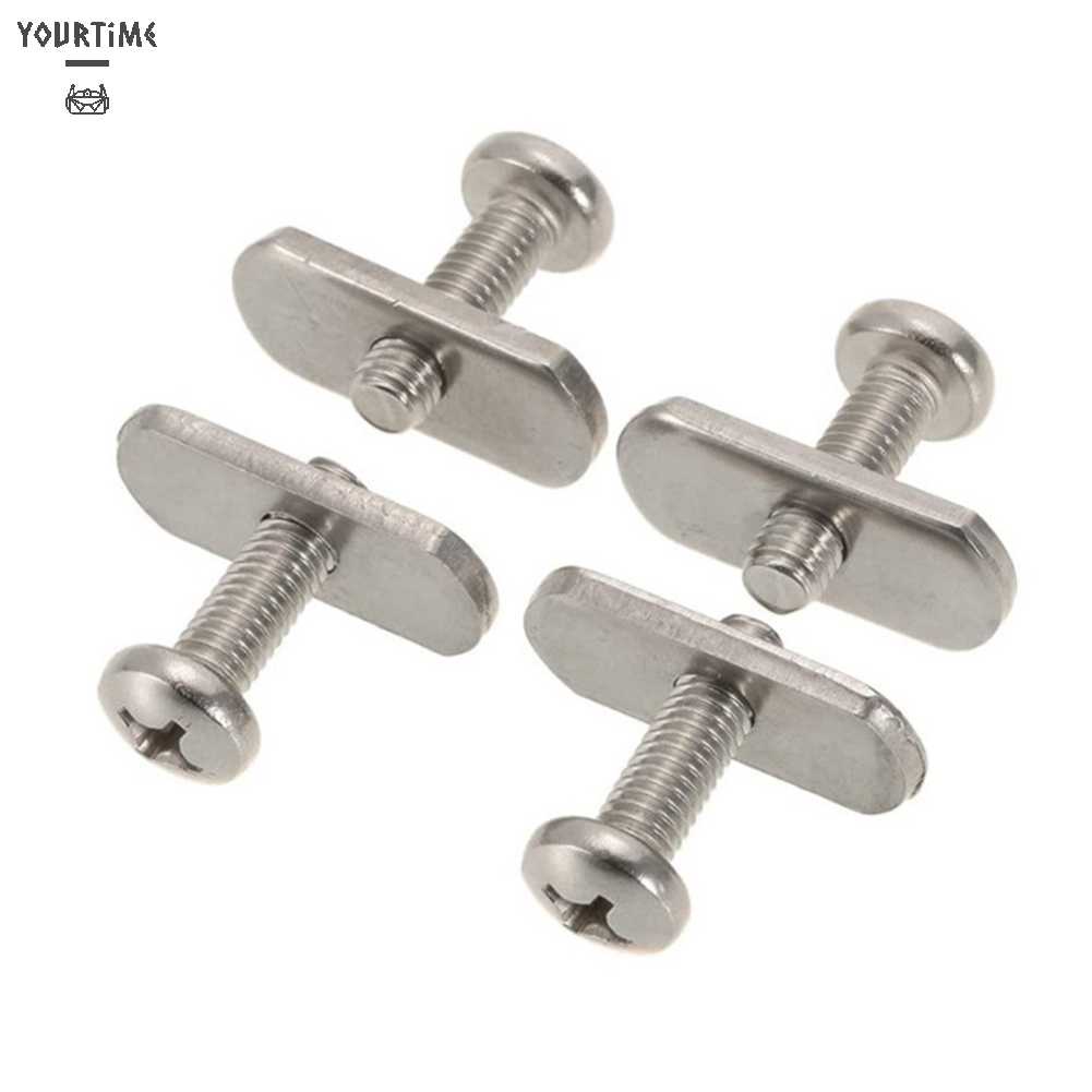 Bộ 4 Ốc Vít M6 Bằng Thép Không Gỉ Cho Thuyền Kayak