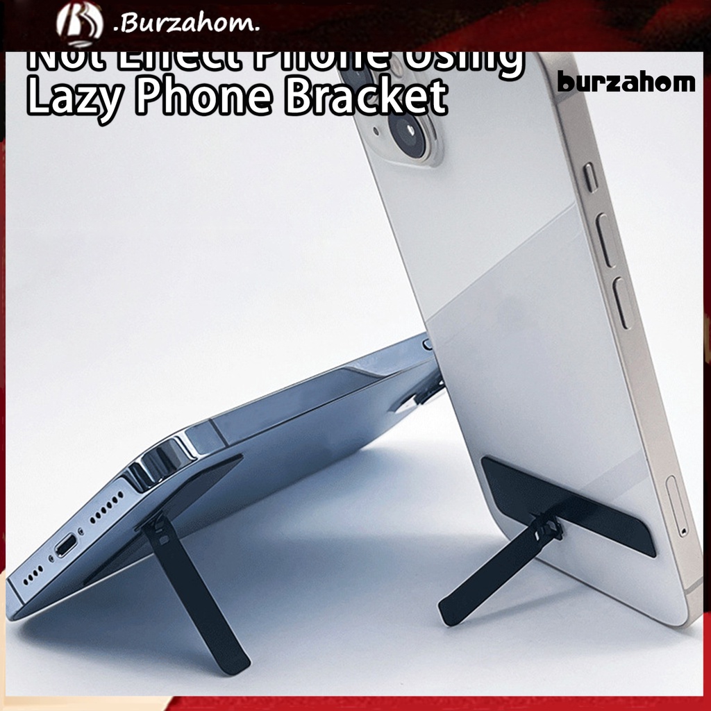 [BU] Giá Đỡ Điện Thoại Bằng Thép Không Gỉ Tự Dính Không Biến Dạng Có Thể Gập Lại