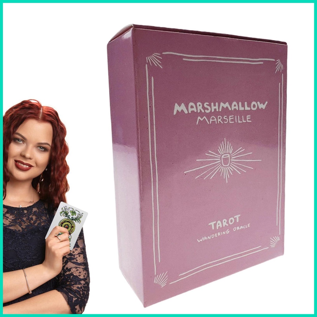 Bộ Bài Tarot Tiếng Anh Marshmallow Cho Bữa Tiệc Bán Chạy