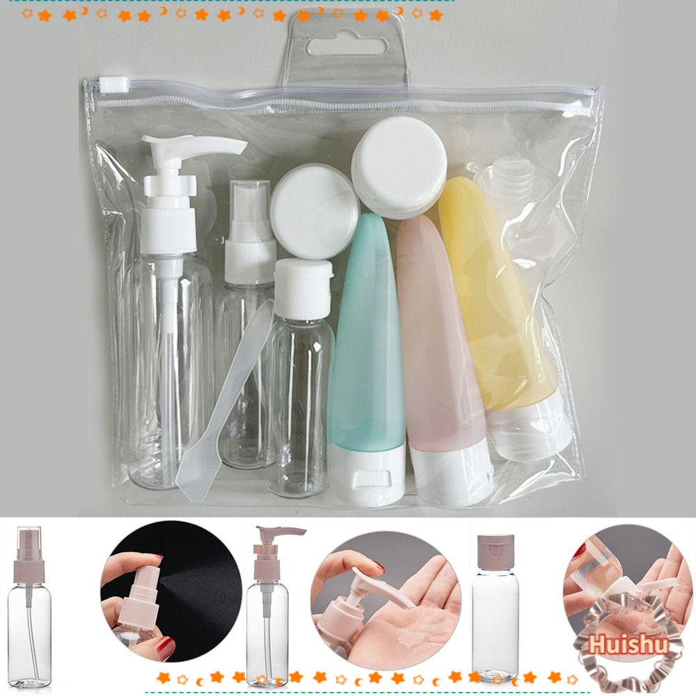 Bộ 11 Chai Rỗng Chiết Mỹ Phẩm Tiện Dụng Khi Đi Du Lịch