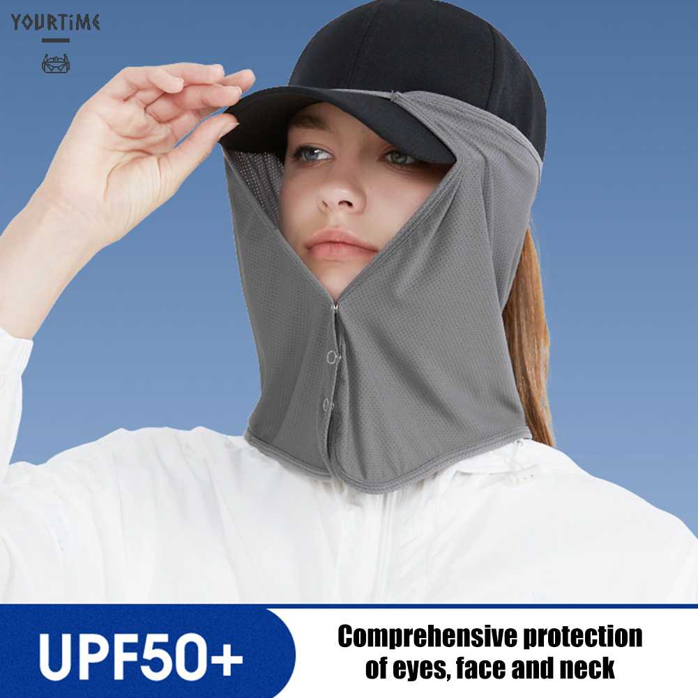 Mũ Chống Nắng Kèm Tấm Che Mặt Và Cổ Nhanh Khô Tiện Dụng