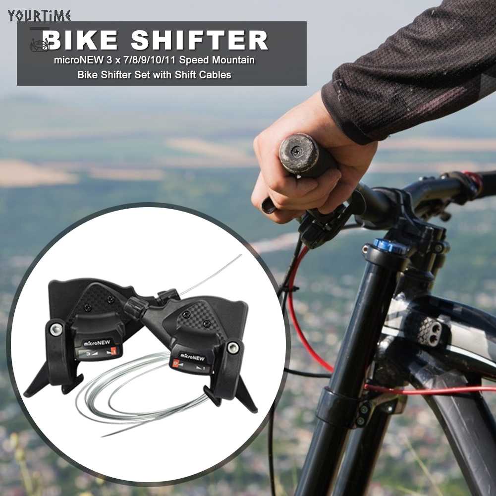 Micronew Bộ Cần Sang Số Xe Đạp Leo Núi Tốc Độ 3X7 / 8 / 9 / 10 / 11