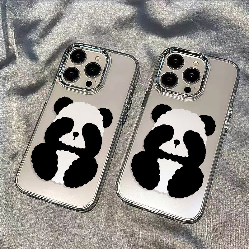 ✅Ốp Điện Thoại Mềm Hình Gấu Trúc Chống Sốc Cho Iphone plus / 8 7 1214Proins 11 max 13