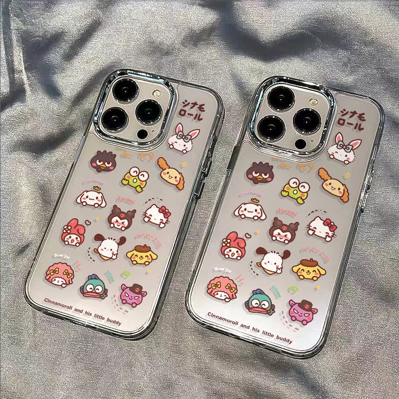 ✅Ốp Điện Thoại Dẻo Họa Tiết Hoạt Hình Sanrio Chống Sốc Cho iPhone1213 78 11 Max14Pro 1213