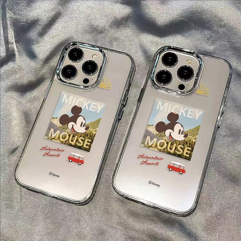 ✅Ốp Điện Thoại Dẻo Họa Tiết Hoạt Hình Mickey Dễ Thương Chống Sốc Cho Iphone12 11 / xs14pro 13 plus 7