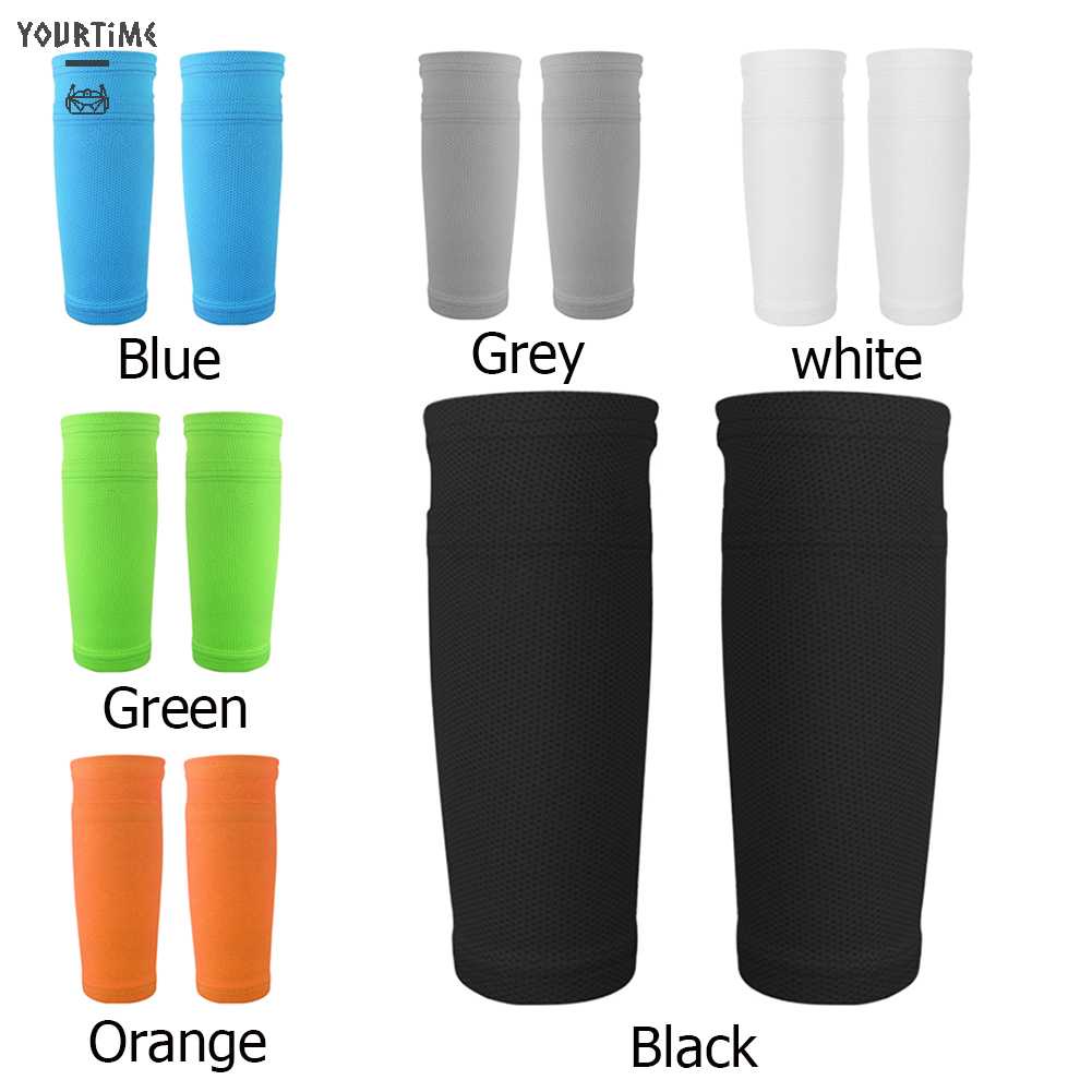 1 Cặp Ống Tay Áo Bằng Nylon Mềm Thoáng Khí Cho Môn Bóng Đá