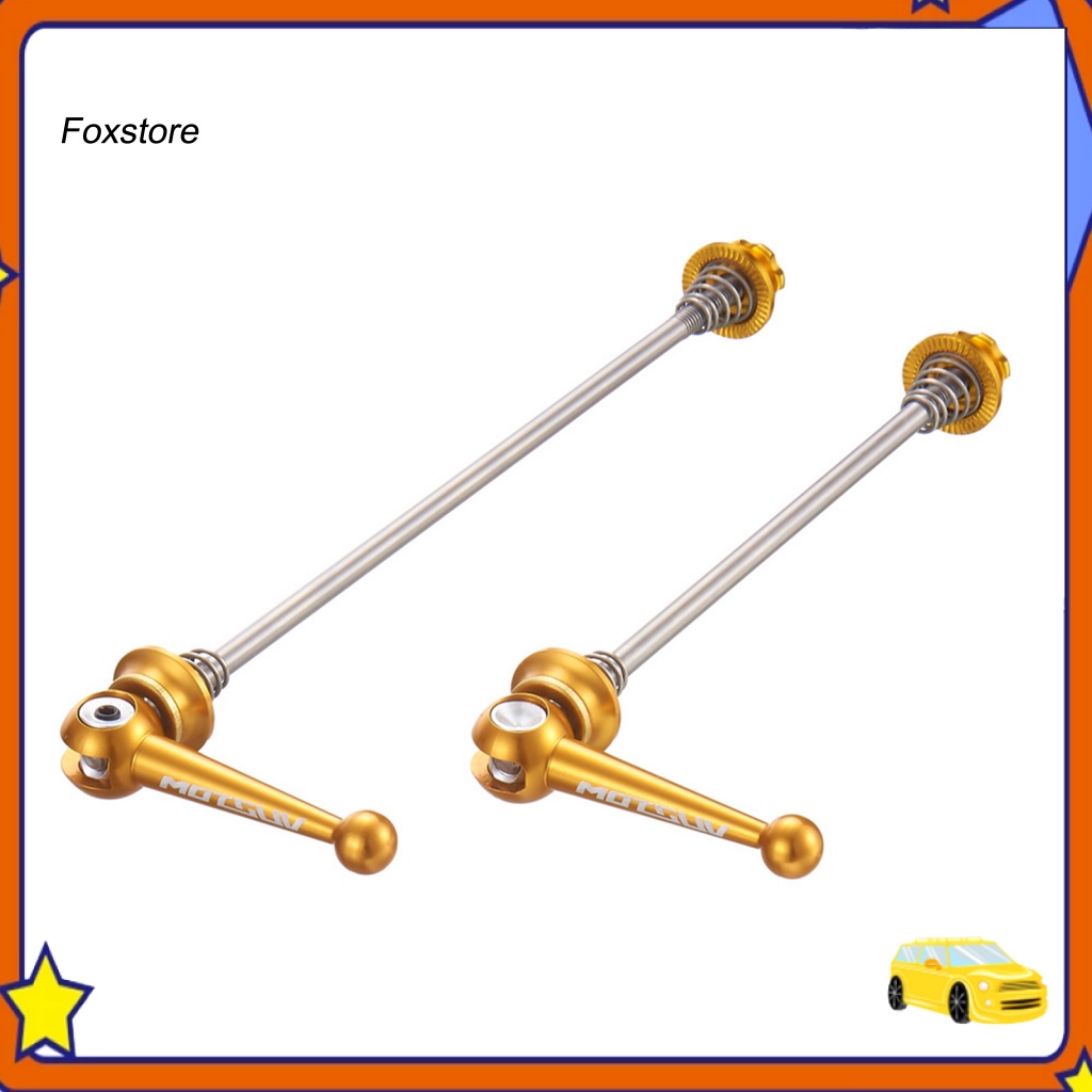 Bộ 2 Thanh Trục Xe Đạp Tháo Lắp Nhanh Bằng Hợp Kim Titan