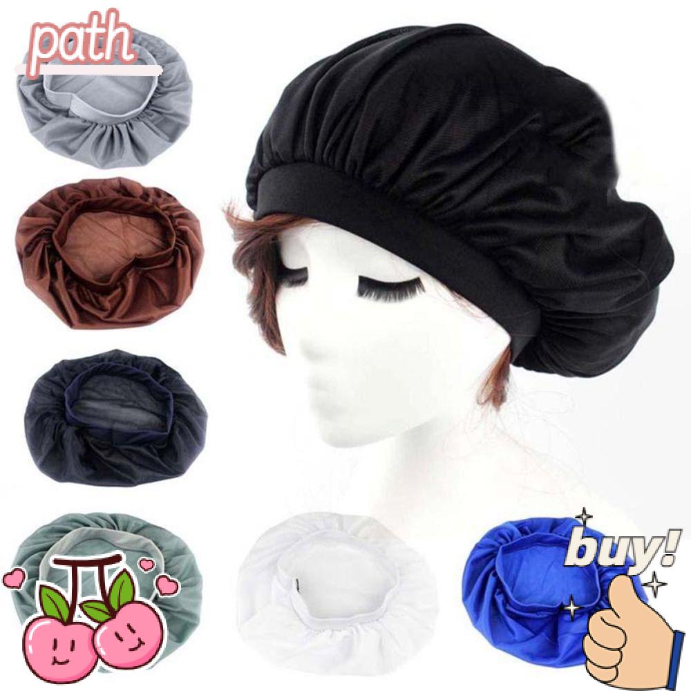 Mũ Trùm Đầu Bằng Lụa Satin Chăm Sóc Tóc Thời Trang Cho Nữ