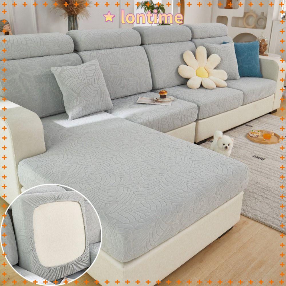 Bộ 2 Vỏ Bọc Ghế Sofa Cỡ Lớn Họa Tiết Chiếc Lá Độc Đáo Trang Trí Nhà Cửa