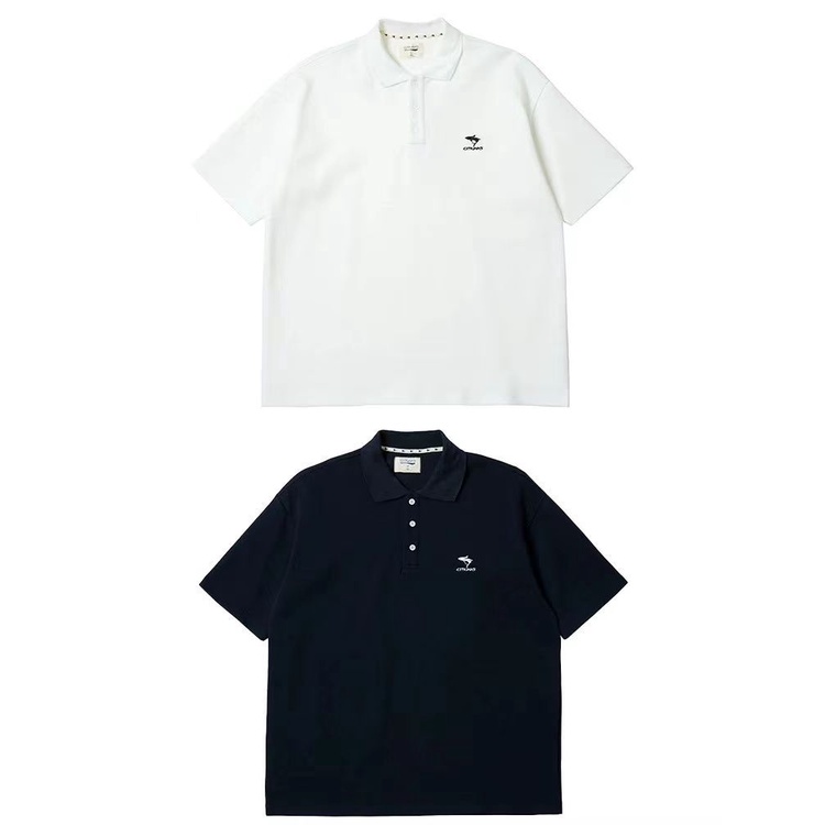 Áo Thun POLO Tay Ngắn Dáng Rộng Màu Trơn Thời Trang Mùa Hè 2023 Phong Cách Nhật Bản Mới Cho Nam