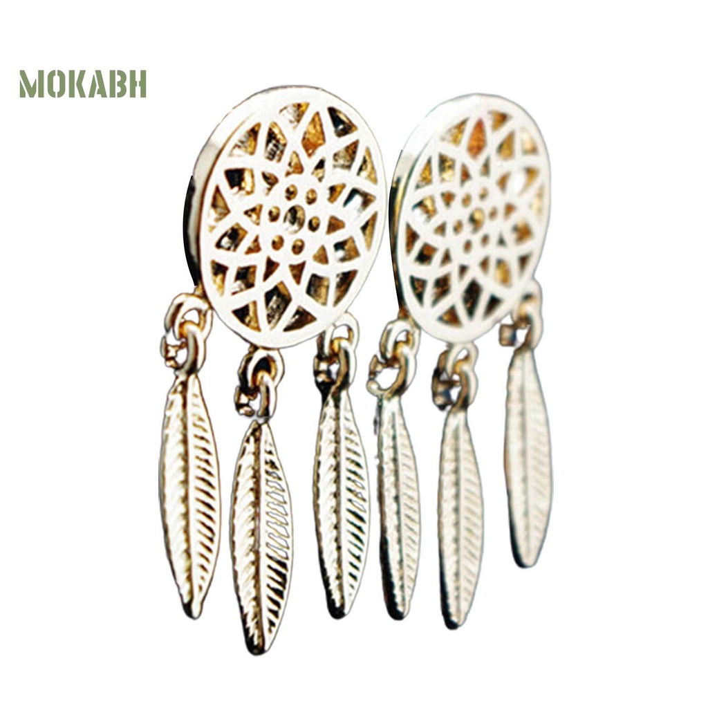 Bông Tai Hình Vòng Bắt Giấc Mơ Phong Cách Bohemia Dành Cho Nữ