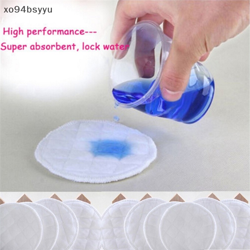 Set 12 Miếng Lót Ngực Thấm Hút Tốt Có Thể Tái Sử Dụng Xo94Bsyu