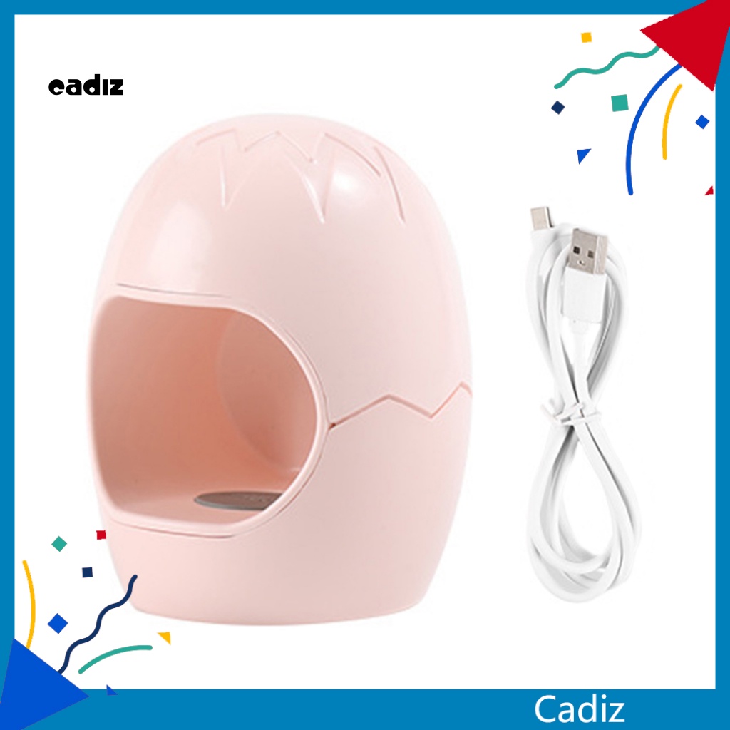 Đèn Hong Khô Móng Tay Bằng Tia UV Họa Tiết Hoạt Hình Dễ Thương Tiện Dụng Cho Gia Đình