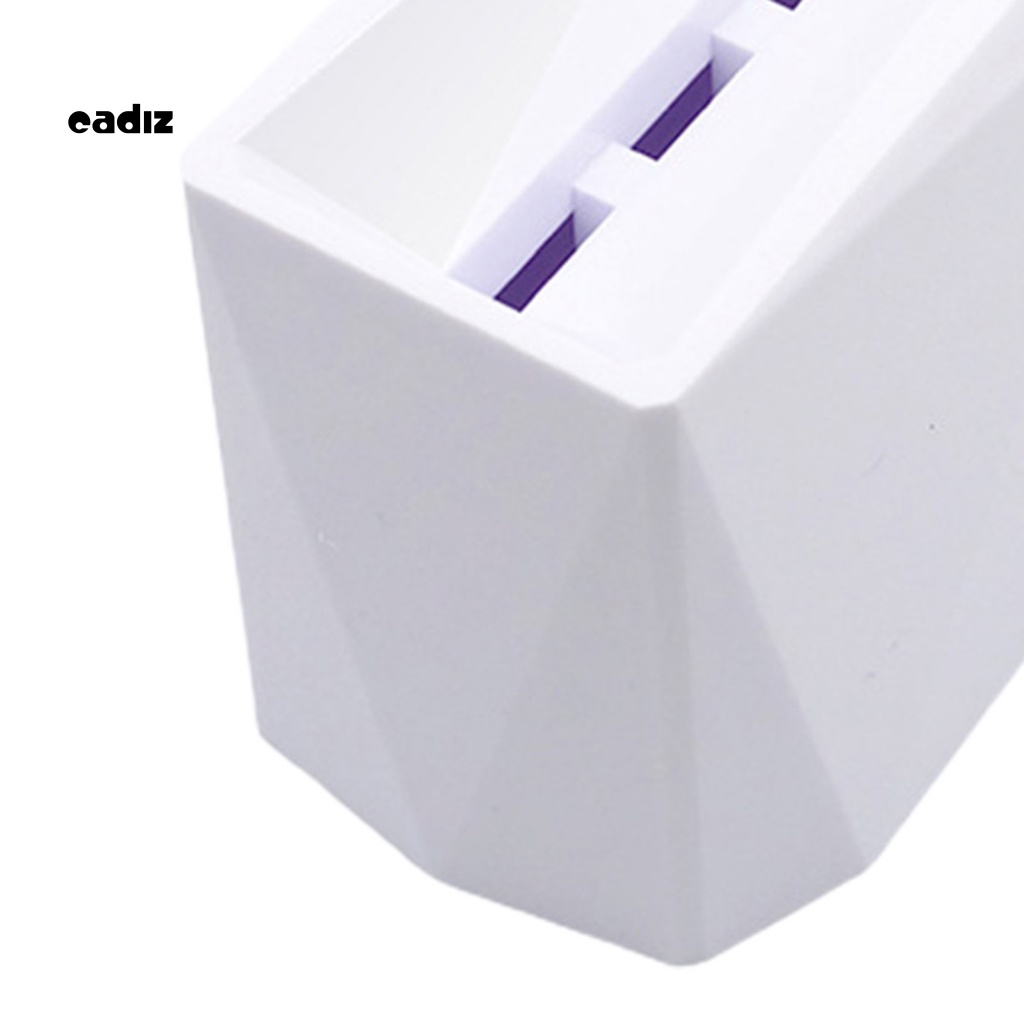 Giá Đỡ Nhíp Bằng Nhựa 6 Lỗ Tiện Dụng Cho Trưng Bày Đồ Trang Điểm